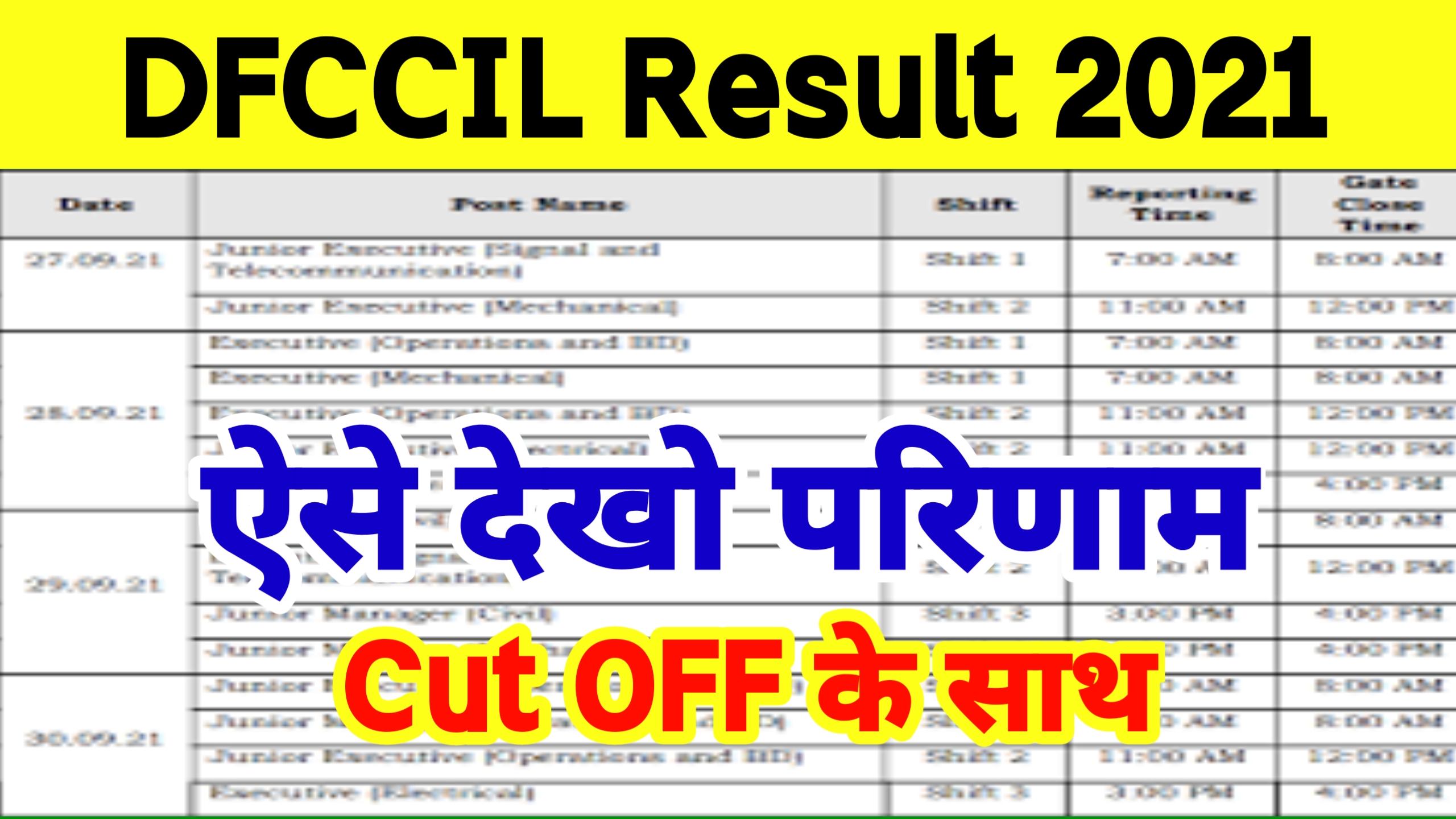Dfccil Result 2021 Check Now : डेडीकेटेड फ्रेट कॉरिडोर कॉरपोरेशन ऑफ इंडिया का परिणाम ऐसे देखें