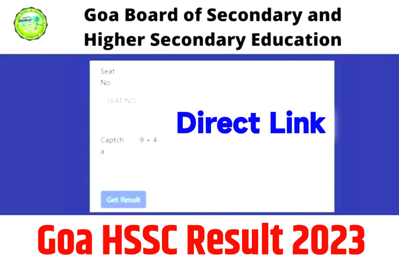 Goa Board HSSC Result 2023 Kaise Dekhe [ Out ] - Goa Board 12th Result at gbshse.gov.in