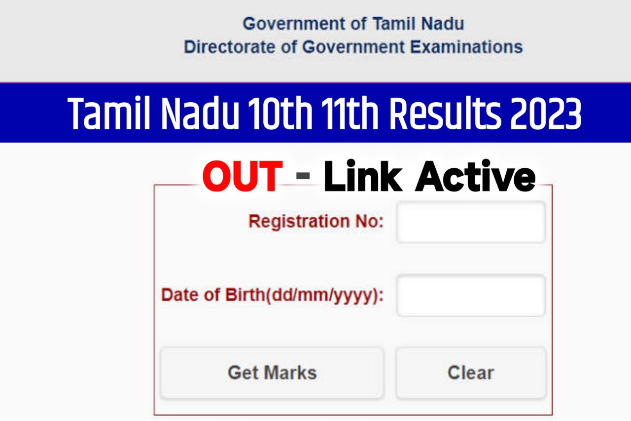 TN SSLC Result 2023 LIVE: Tamil Nadu 10th 11th results at tnresults.nic.in Download Marksheet