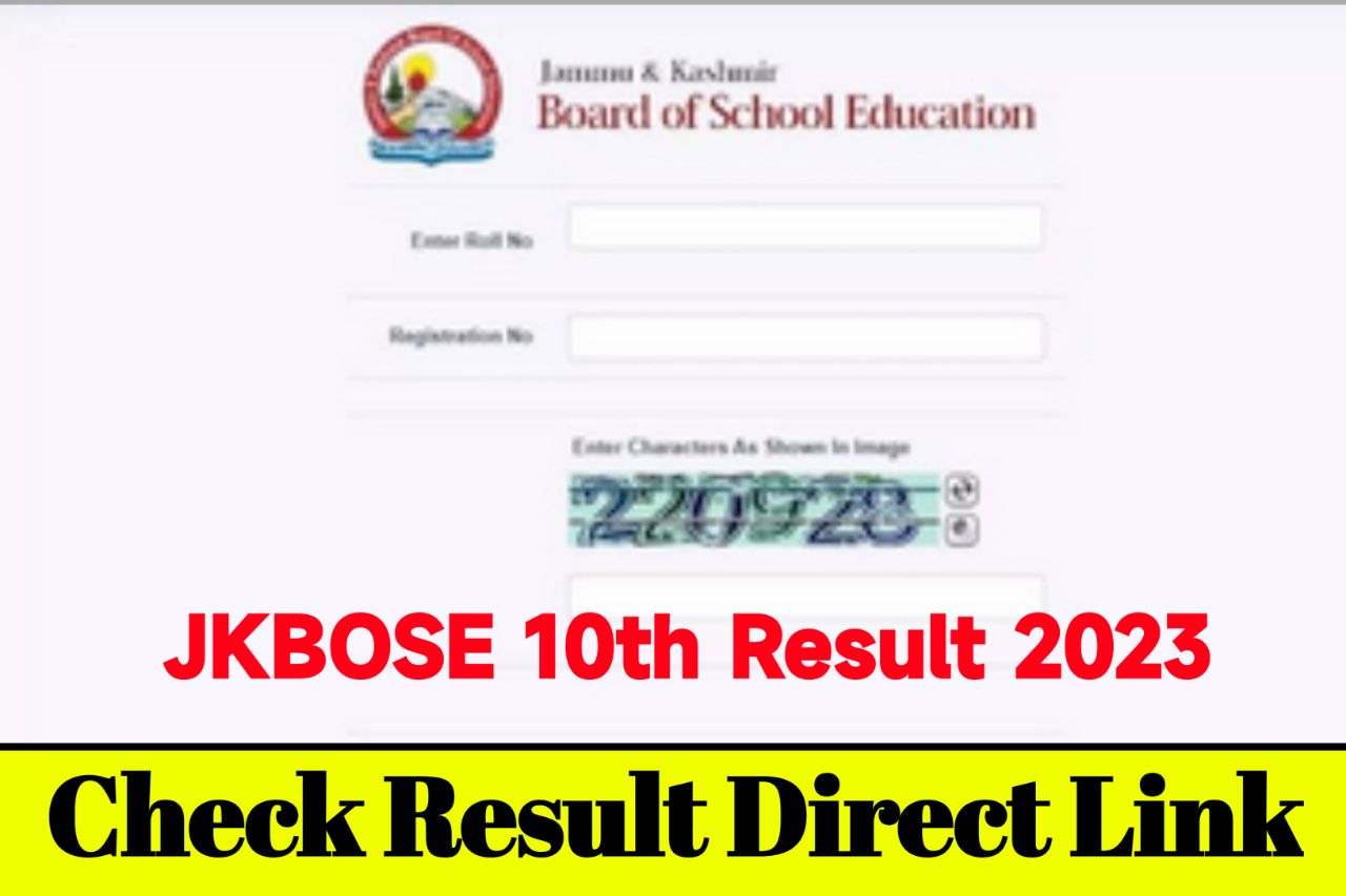 jkbose.nic.in JKBose 10th Result 2023, Check Roll Number & Name Wise