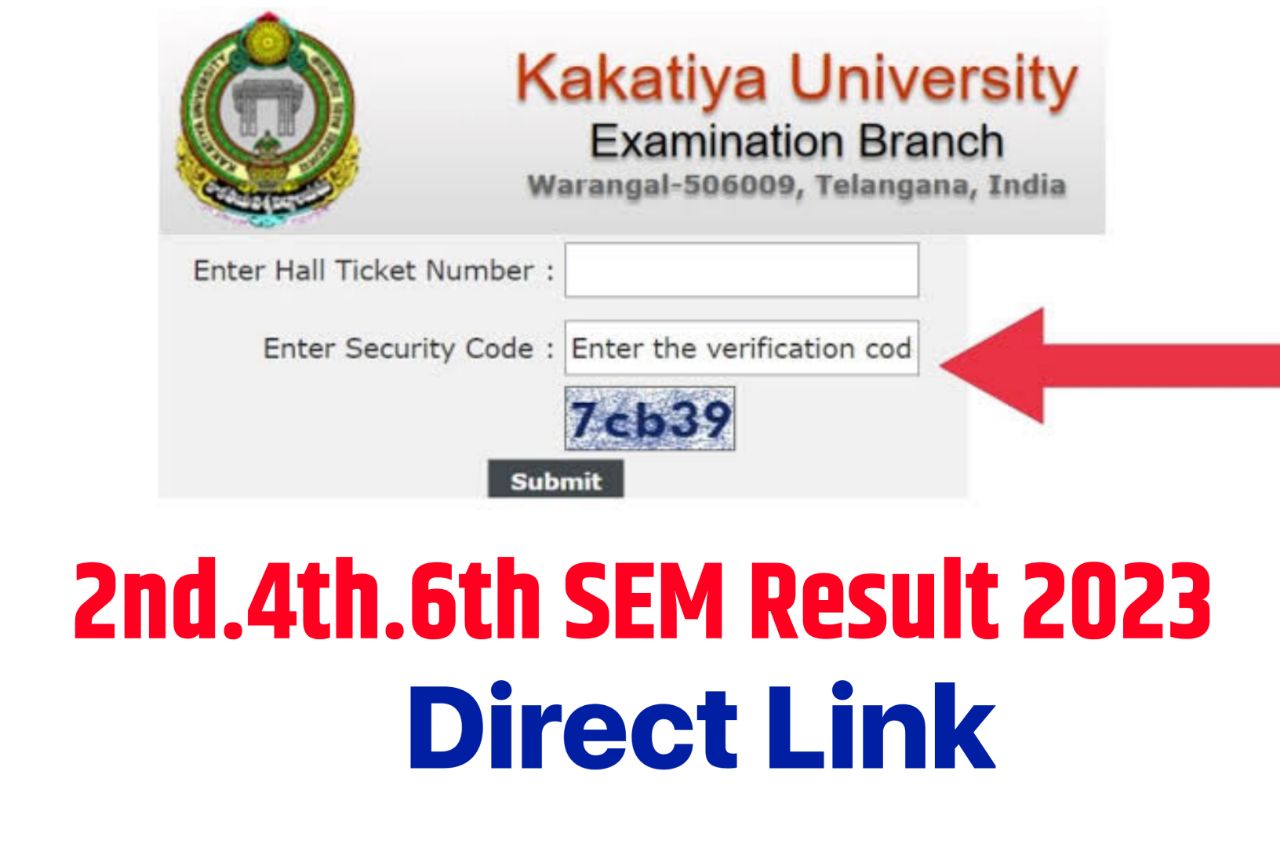 Telangana University Results 2023 ,(लिंक जारी) 2nd 4th 6th Semester, Marksheet Link