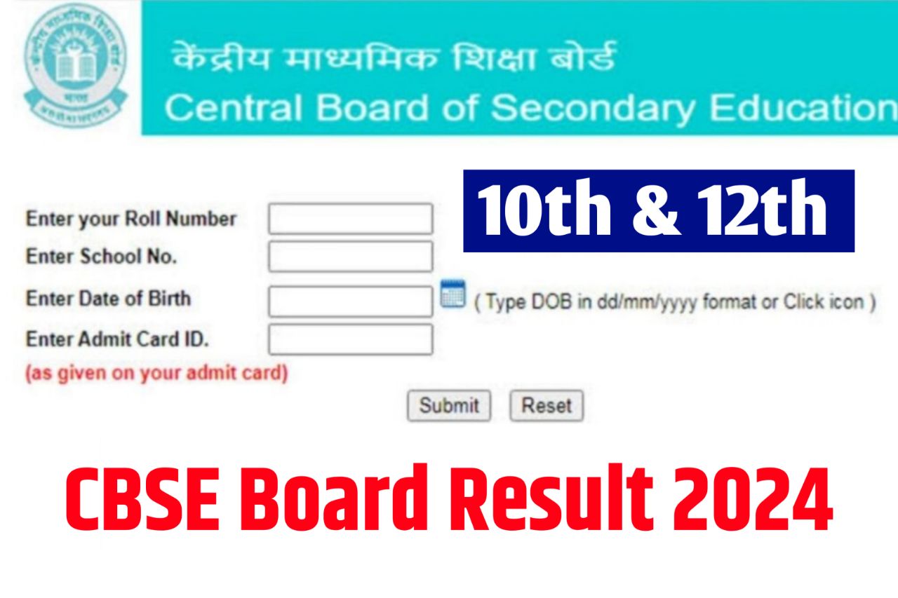 CBSE Board Result 2024 LIVE Latest updates on Class 10th and 12th results