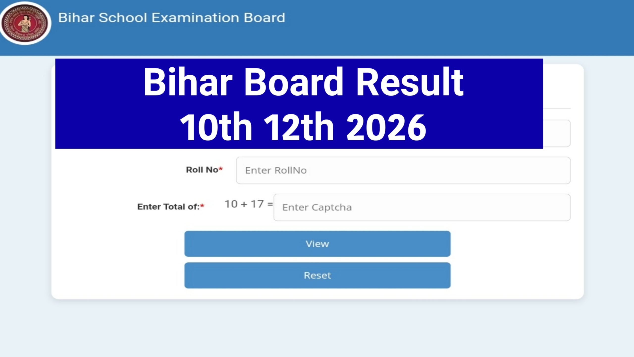 Bihar Board Result 2026 Kaise Check Kare | 10th 12th Result @results.biharboardonline.com