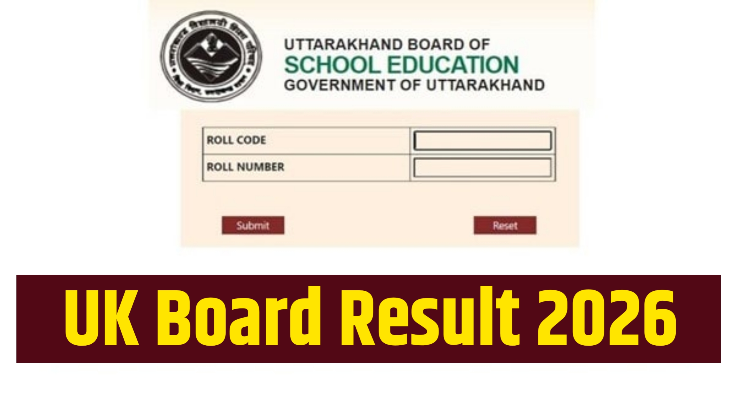 UK Board Result 2026 : Check Uttarakhand Board Class 10th & 12th Result 2026 at uaresults.nic.in