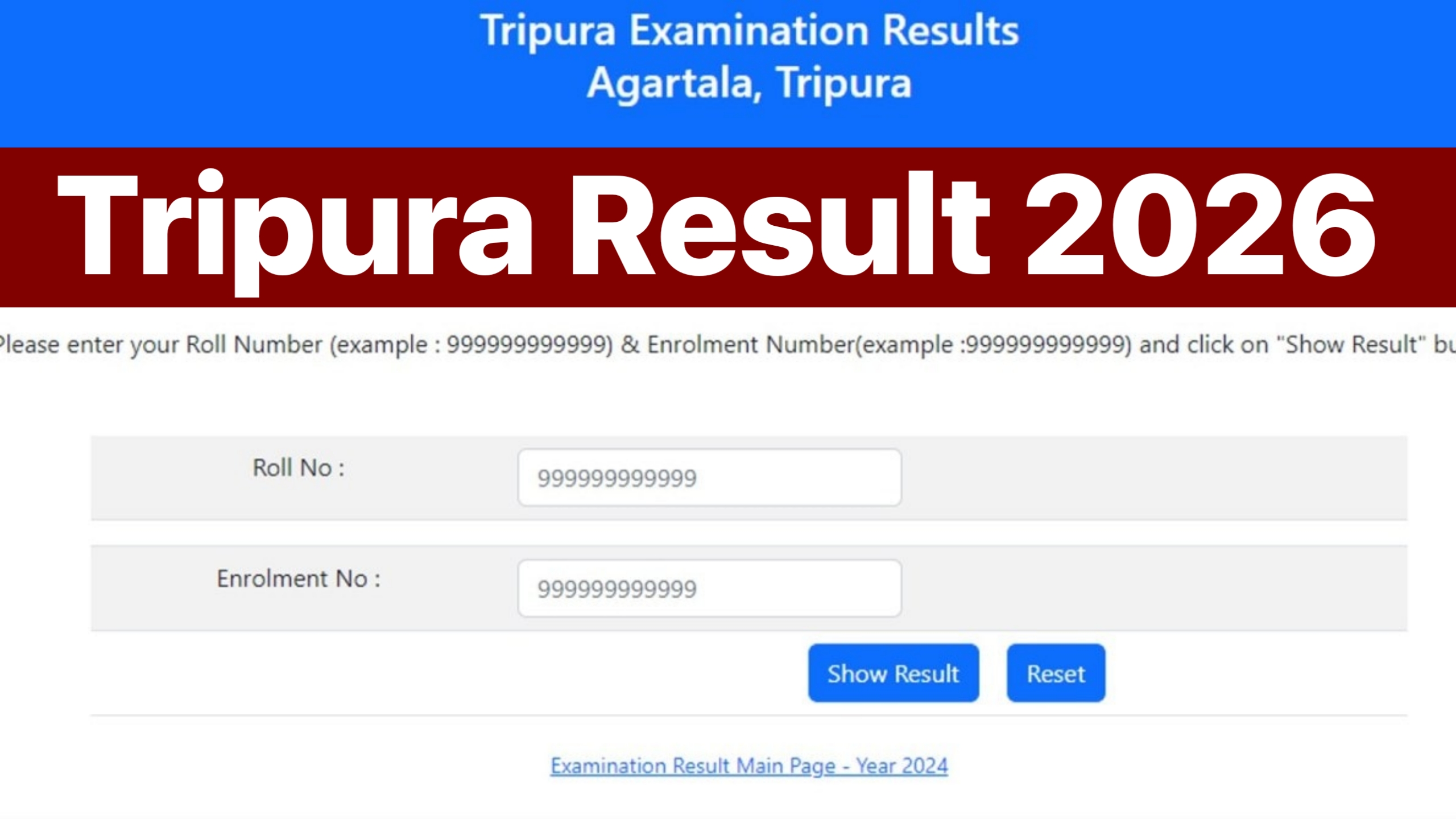 TBSE Result 2026: Tripura Board Madhyamik, HS Result
