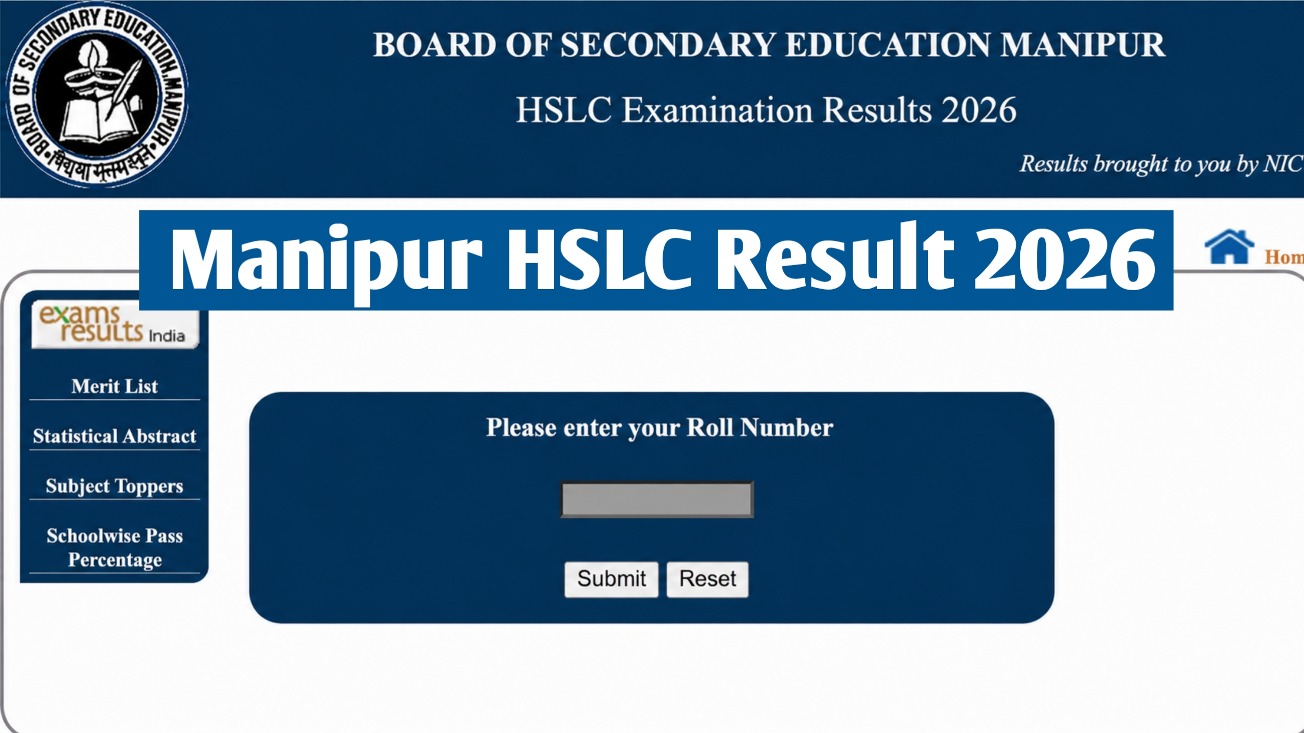 Manipur HSLC Result 2026 Out – Official Link & Steps to Check Result