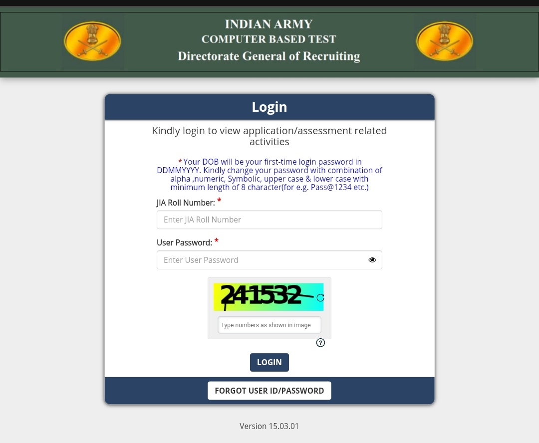 Indian Army Agniveer Admit Card 2026 (Out) - Download Here At joinindianarmy.nic.in