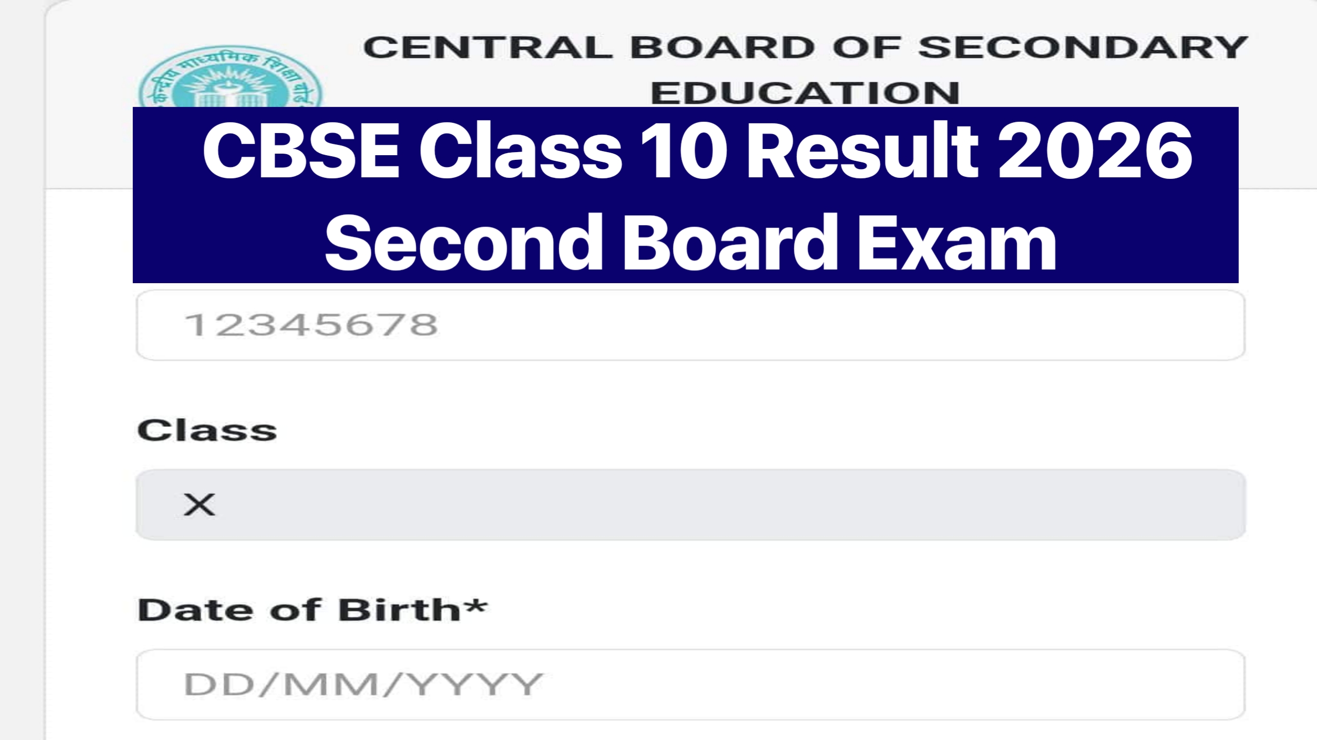 CBSE Class 10 Second Board Result 2026: Here's How To Check CBSE Result Full Details